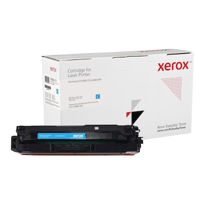 Toner cyan günstig Kaufen-Xerox Everyday Alternativtoner für CLT-C506L Cyan für ca. 3500 Seiten. Xerox Everyday Alternativtoner für CLT-C506L Cyan für ca. 3500 Seiten <![CDATA[• Kompatible Tonerkartusche zu CLT-C506L • Farbe: Cyan • Reichweite: ca. 3,500 