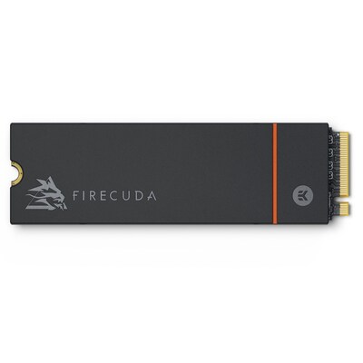 Seagate Firecuda 530 NVMe SSD 1 TB M.2 2280 PCIe 4.0 mit Kühlkörper