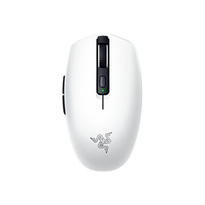 aus 6 günstig Kaufen-RAZER Orochi V2 Kabellose Gaming Maus Weiß. RAZER Orochi V2 Kabellose Gaming Maus Weiß <![CDATA[• Anwendungsbereich: Gaming, 6 Tasten, Scrollrad mit Tastenfunktion • Kabellos, 2,4GHz • Sensortechnologie: Optisch (18.000 dpi) • Weiß, 60g