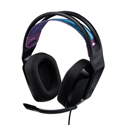 Kopf und günstig Kaufen-Logitech G335 Kabelgebundenes Gaming Headset Schwarz. Logitech G335 Kabelgebundenes Gaming Headset Schwarz <![CDATA[• Anwendungsbereich: Gaming, Kopfbügel beidseitig • Kabelgebunden, Schwarz, 240g • PC/ Notebook, 3,5mm Klinken-Anschluss • Digital