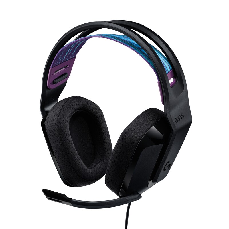 Logitech G335 Kabelgebundenes Gaming Headset Schwarz