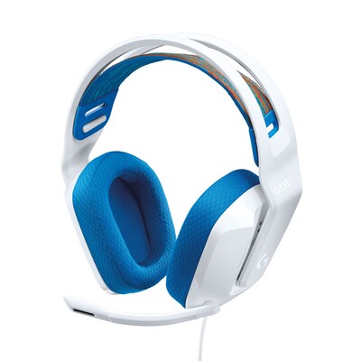 SET 24 günstig Kaufen-Logitech G335 Kabelgebundenes Gaming Headset Weiß. Logitech G335 Kabelgebundenes Gaming Headset Weiß <![CDATA[• Anwendungsbereich: Gaming, Kopfbügel beidseitig • Kabelgebunden, Weiß, 240g • PC/ Notebook, 3,5mm Klinken-Anschluss • Digit