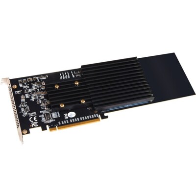 RS T  günstig Kaufen-Sonnet Silent - Speichercontroller (RAID) - M.2 NVMe Card. Sonnet Silent - Speichercontroller (RAID) - M.2 NVMe Card <![CDATA[• bis zu vier M.2 NVMe-SSDs in einem PCIe-Kartensteckplatz • bis zu 12.000 MB/s • RAID-Unterstützung • macOS-Boot-Unters