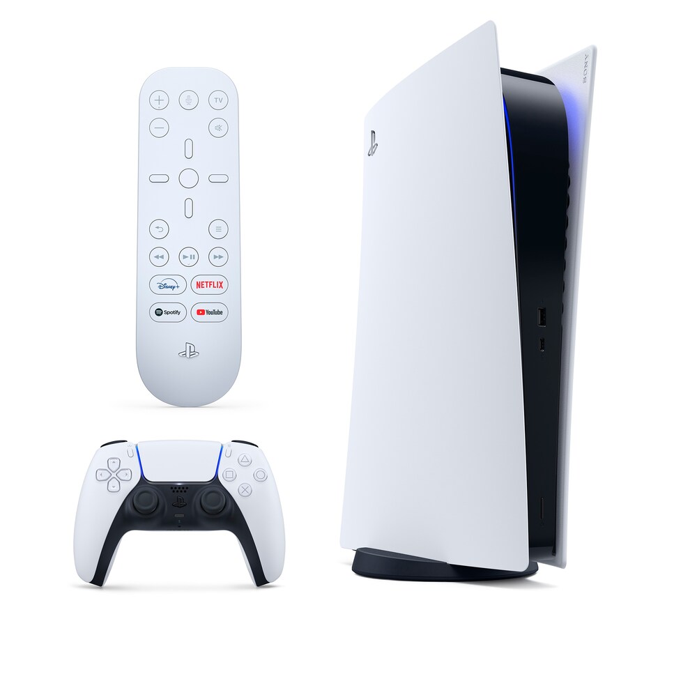 Sony PlayStation 5 - Digital Edition Konsole inkl. Medienfernbedienung
