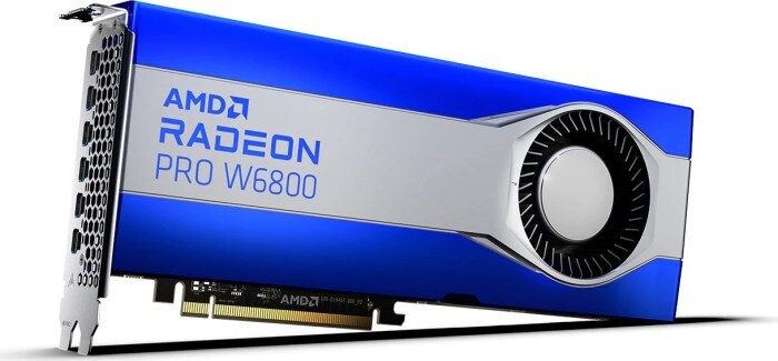 AMD Radeon Pro W6800 32GB GDDR6 Workstation Grafikkarte 6x mDP