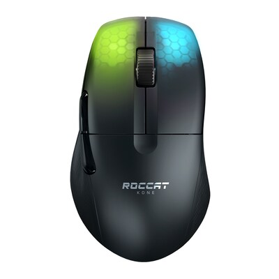 Gaming 2 günstig Kaufen-ROCCAT Kone Pro Air Kabellose Gaming Maus schwarz ROC-11-410-02. ROCCAT Kone Pro Air Kabellose Gaming Maus schwarz ROC-11-410-02 <![CDATA[• Anwendungsbereich: Gaming, 5 Tasten • Kabellos, Bluetooth • Sensortechnologie: Optisch (19.000 dpi) • Schwa