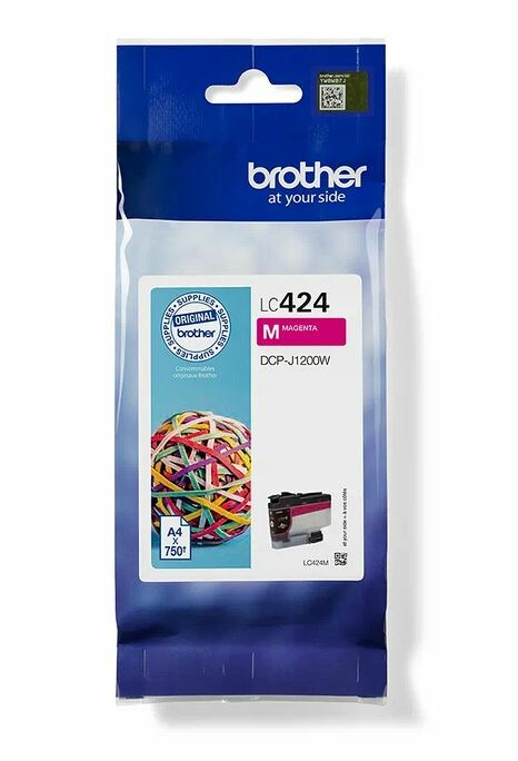 Brother LC-424M Original Druckerpatrone Magenta