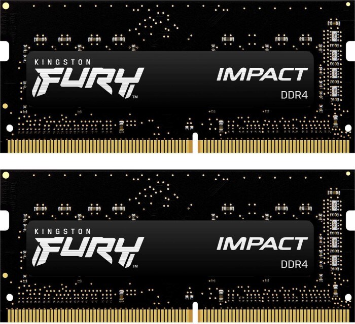 16GB (2x8GB) KINGSTON FURY Impact DDR4-2666 CL15 RAM Gaming Notebookspeicher Kit