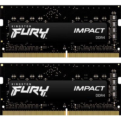 32/16GB günstig Kaufen-16GB (2x8GB) KINGSTON FURY Impact DDR4-2666 CL15 RAM Gaming Notebookspeicher Ki. 16GB (2x8GB) KINGSTON FURY Impact DDR4-2666 CL15 RAM Gaming Notebookspeicher Ki <![CDATA[• 16 GB (RAM-Module: 2 Stück) • DDR4-RAM 2666 MHz • CAS Latency (CL) 15 • An