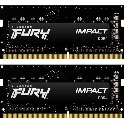 Book 8 günstig Kaufen-16GB (2x8GB) KINGSTON FURY Impact DDR4-2666 CL15 RAM Gaming Notebookspeicher Ki. 16GB (2x8GB) KINGSTON FURY Impact DDR4-2666 CL15 RAM Gaming Notebookspeicher Ki <![CDATA[• 16 GB (RAM-Module: 2 Stück) • DDR4-RAM 2666 MHz • CAS Latency (CL) 15 • An