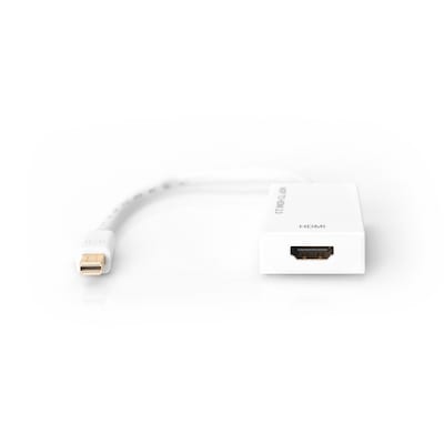 Displayport DP günstig Kaufen-DIGITUS DisplayPort Adapter/Konverter,mini DP-HDMI Typ A St/Bu, 0,2m, gold/weiß. DIGITUS DisplayPort Adapter/Konverter,mini DP-HDMI Typ A St/Bu, 0,2m, gold/weiß <![CDATA[• 4K Mini DisplayPort zu HDMI Adapter • Farbe: weiß, Länge: 0,2m • 