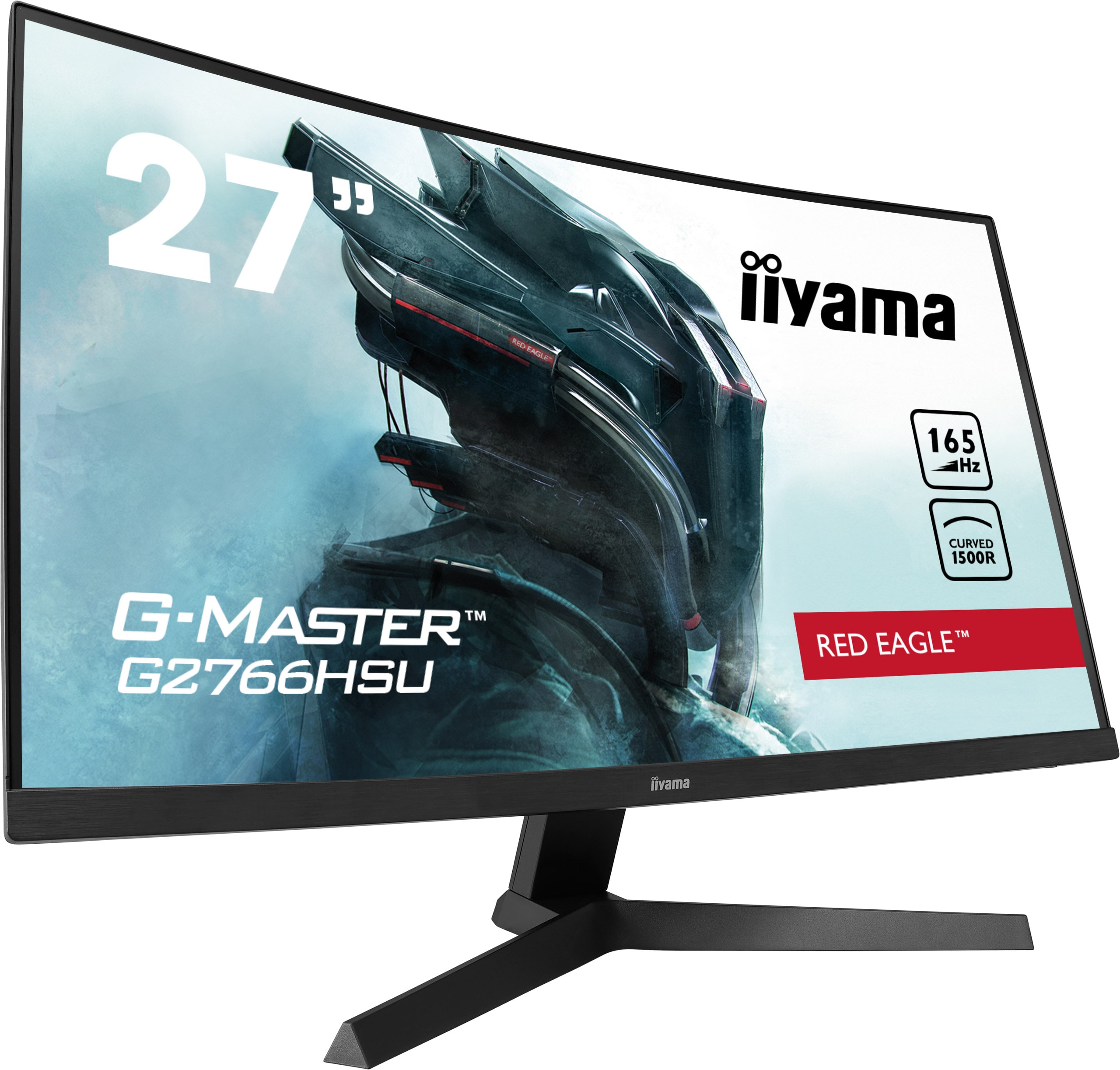 iiyama G-Master G2766HSU-B1 68,6cm (27&quot;) Curved FHD Monitor HDMI/DP VA 165Hz