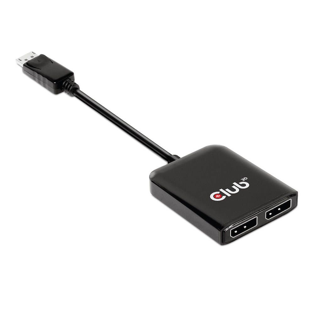 Club 3D DisplayPort 1.4 auf DisplayPort Dual Monitor 4K60Hz 0,2m schwarz