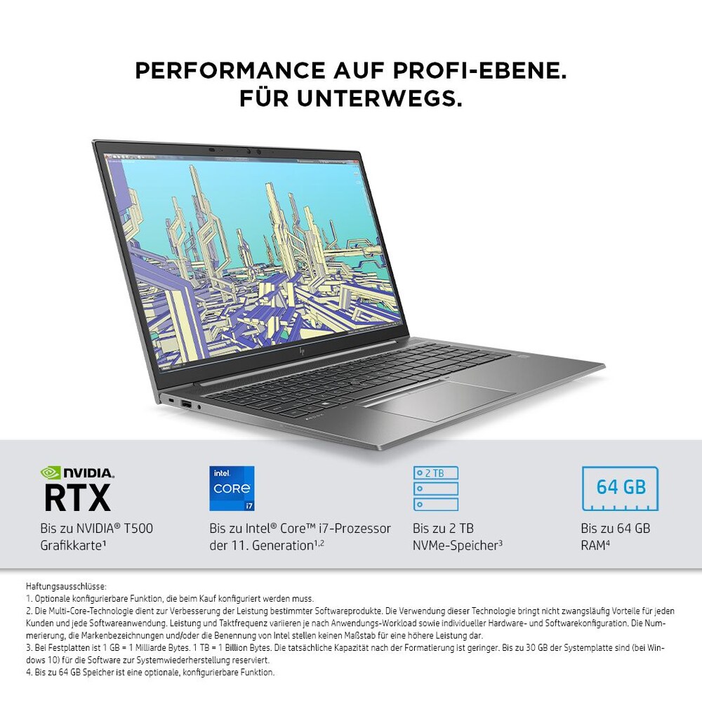 HP ZBook Firefly 15 G8 2C9Q3EA i7-1165G7 16GB/1TB SSD 15"FHD T500 W10P