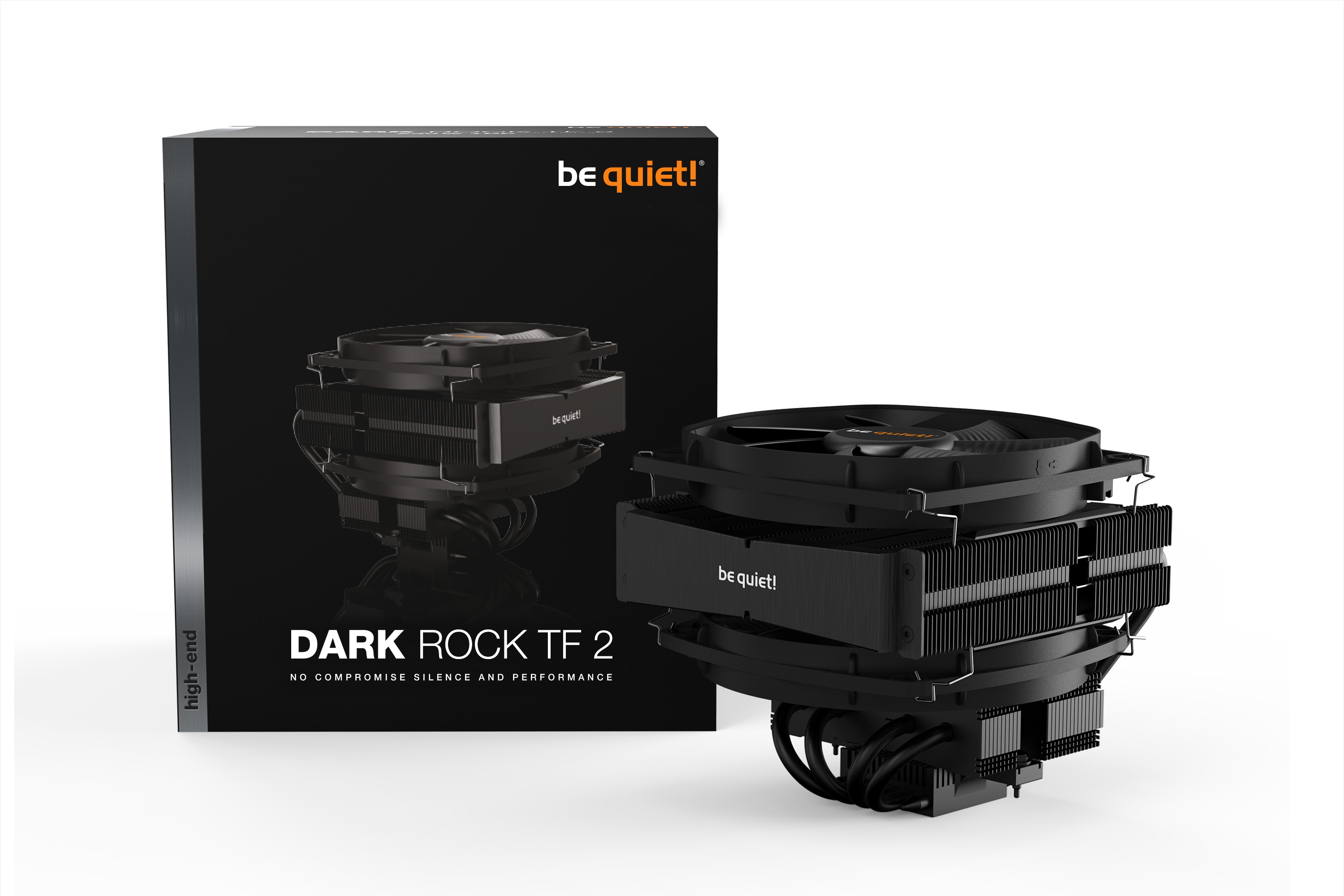 be quiet! Dark Rock TopFlow 2, CPU Luftk&uuml;hler f&uuml;r AMD und Intel Prozessoren