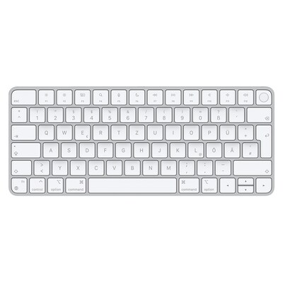Board Bluetooth günstig Kaufen-Magic Keyboard mit Touch ID für Mac mit Apple Chip. Magic Keyboard mit Touch ID für Mac mit Apple Chip <![CDATA[• Anwendungsbereich: Standard, kein Nummernblock • Kabellos, Bluetooth • Layout: deutsch • silber, 243g, 10,9 mm x 278 mm x 1