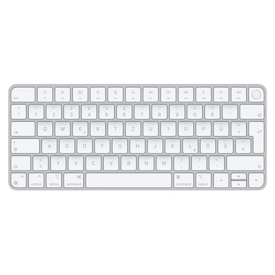 TS 27  günstig Kaufen-Magic Keyboard mit Touch ID für Mac mit Apple Chip. Magic Keyboard mit Touch ID für Mac mit Apple Chip <![CDATA[• Anwendungsbereich: Standard, kein Nummernblock • Kabellos, Bluetooth • Layout: deutsch • silber, 243g, 10,9 mm x 278 mm x 1