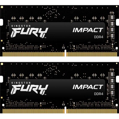 Notebook DDR4 günstig Kaufen-32GB (2x16GB) KINGSTON FURY Impact DDR4-2666 CL16 RAM Gaming Notebookspeicher K.. 32GB (2x16GB) KINGSTON FURY Impact DDR4-2666 CL16 RAM Gaming Notebookspeicher K. <![CDATA[• 32 GB (RAM-Module: 2 Stück) • DDR4-RAM 2666 MHz • CAS Latency (CL) 16 • 