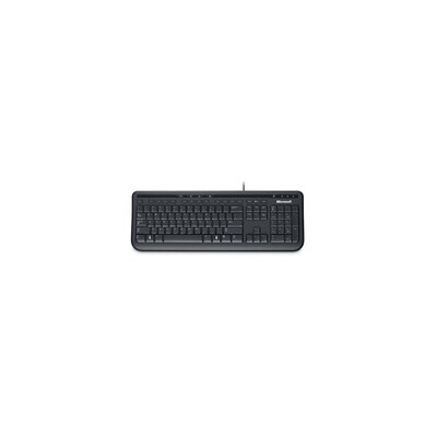 Microsoft günstig Kaufen-Microsoft Wired Keyboard 600 Englisches Tastaturlayout Schwarz. Microsoft Wired Keyboard 600 Englisches Tastaturlayout Schwarz <![CDATA[• Anwendungsbereich: professionelles Arbeiten, Nummernblock integriert • Kabelgebunden (USB) • Layout: englisch (