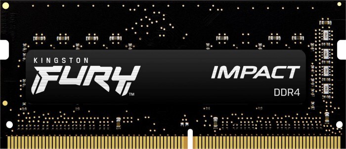 16GB (2x8GB) KINGSTON FURY Impact DDR4-2666 CL15 RAM Gaming Notebookspeicher Kit