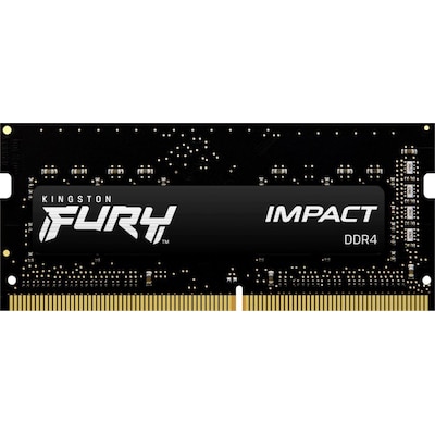 16GB/64GB günstig Kaufen-16GB (1x16GB) KINGSTON FURY Impact DDR4-2666 CL15 RAM Gaming Notebookspeicher. 16GB (1x16GB) KINGSTON FURY Impact DDR4-2666 CL15 RAM Gaming Notebookspeicher <![CDATA[• 16 GB (RAM-Module: 1 Stück) • DDR4-RAM 2666 MHz • CAS Latency (CL) 15 • Anschl