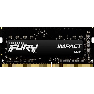 Impact günstig Kaufen-16GB (1x16GB) KINGSTON FURY Impact DDR4-2666 CL15 RAM Gaming Notebookspeicher. 16GB (1x16GB) KINGSTON FURY Impact DDR4-2666 CL15 RAM Gaming Notebookspeicher <![CDATA[• 16 GB (RAM-Module: 1 Stück) • DDR4-RAM 2666 MHz • CAS Latency (CL) 15 • Anschl