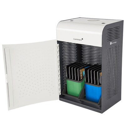 schwarz/Floral günstig Kaufen-LocknCharge Carrier 10 Ladestation bis 10 Geräte schwarz/weiß. LocknCharge Carrier 10 Ladestation bis 10 Geräte schwarz/weiß <![CDATA[• Ladestation für 10 Geräte • Sehr strapazierfähiges Gehäuse • Einfache und schnelle Verkab