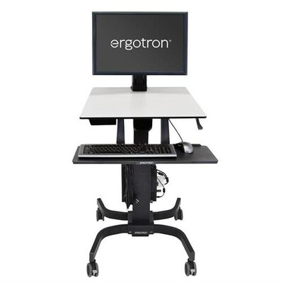 Vertikale günstig Kaufen-Ergotron WorkFit-C Single LD mobiler Steh-Sitz Arbeitsplatz bis 30" TFT. Ergotron WorkFit-C Single LD mobiler Steh-Sitz Arbeitsplatz bis 30" TFT <![CDATA[• Anpassbar zwischen Sitzen und Stehen • Bietet 63 cm reibungslose vertikale Höhenverste