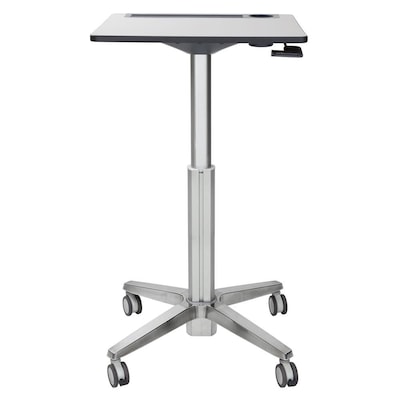 Ergotron LearnFit mobiler Steh-Sitz Tisch mit 40,6cm Höhenverstellung 74-114cm