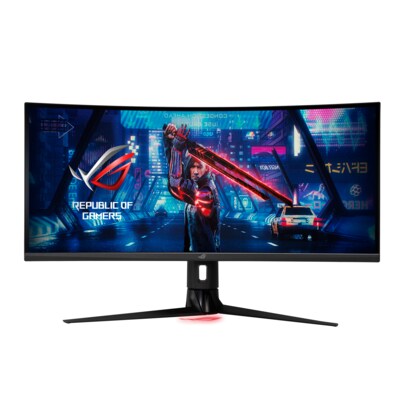 HD 2 günstig Kaufen-ASUS ROG Strix XG349C 86,4cm (34") UWQHD Monitor Curved 21:9 HDMI/DP/USB-C 180Hz. ASUS ROG Strix XG349C 86,4cm (34") UWQHD Monitor Curved 21:9 HDMI/DP/USB-C 180Hz <![CDATA[• Energieeffizienzklasse: G • Größe: 86,72 cm(34 Zoll) 21:9, Auflösu