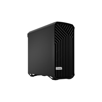 of a günstig Kaufen-Fractal Design Torrent Black Solid FD-C-TOR1A-05  MIDI Tower Gehäuse. Fractal Design Torrent Black Solid FD-C-TOR1A-05  MIDI Tower Gehäuse <![CDATA[• Offene Front im Lamellen-Design sorgt für einen maximalen Airflow • Der Aufbau des Innenra