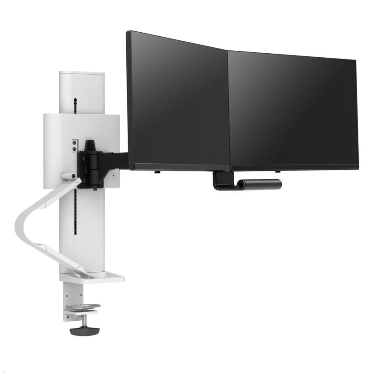 TRACE&trade; Monitorhalterung mit patentierter CF-Technologie wei&szlig; bis 9.8Kg