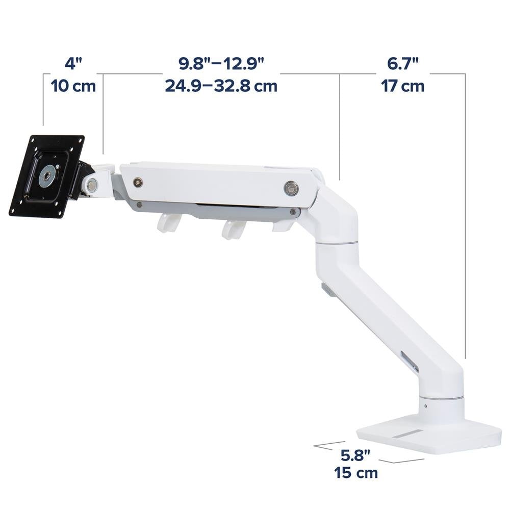 ERGOTRON HX Monitor Arm mit patentierter CF-Technologie weiß bis 19,1Kg