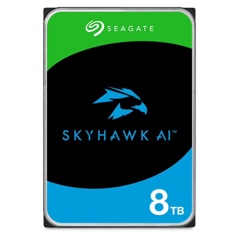 Seagate SkyHawk AI HDD ST8000VE001 - 8 TB 3,5 Zoll SATA 6 Gbit/s CMR