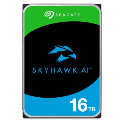 Seagate SkyHawk AI HDD ST16000VE002 - 16 TB 3,5 Zoll SATA 6 Gbit/s CMR