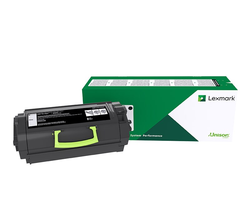 Lexmark 63B2X00 MX718 Lexmark Extra High Yield R&uuml;ckgabe-Toner Schwarz f&uuml;r 45.000