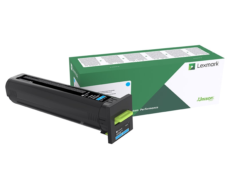 Lexmark 73B20C0 CS/CX 827 R&uuml;ckgabe-Toner Cyan f&uuml;r ca. 15.000 Seiten