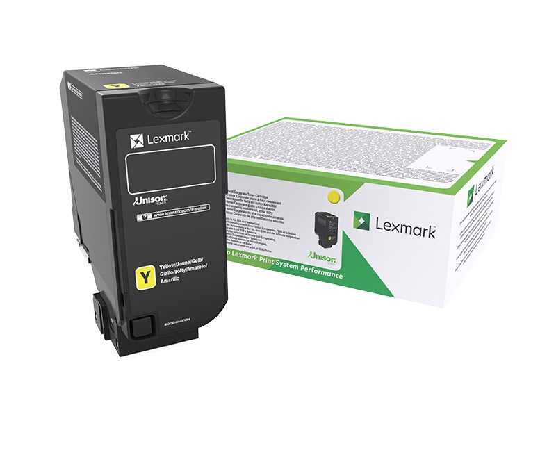 Lexmark 74C2HYE CS725 High Yield Corporate Toner Gelb f&uuml;r ca. 12.000 Seiten