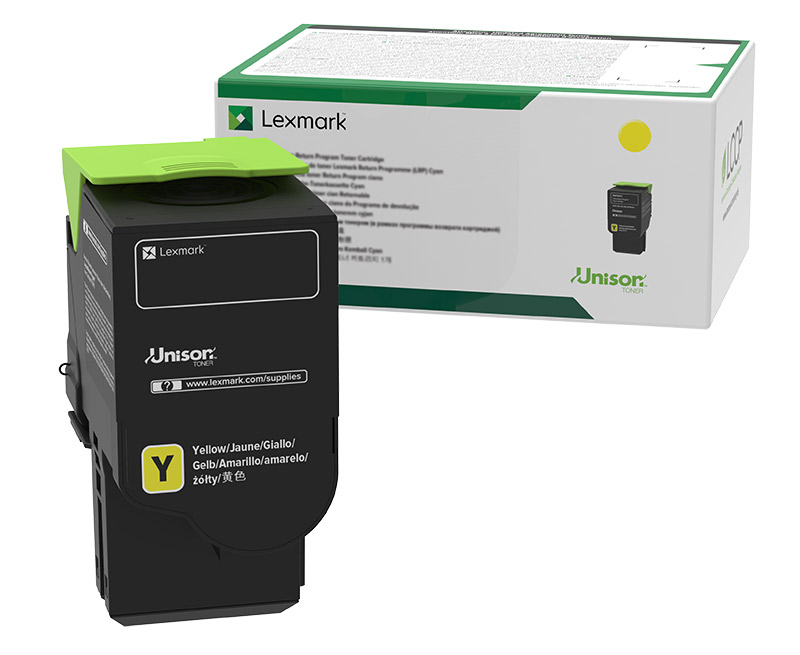 Lexmark 78C2XYE Extra High Yield Contract Toner Gelb f&uuml;r ca. 5.000 Seiten