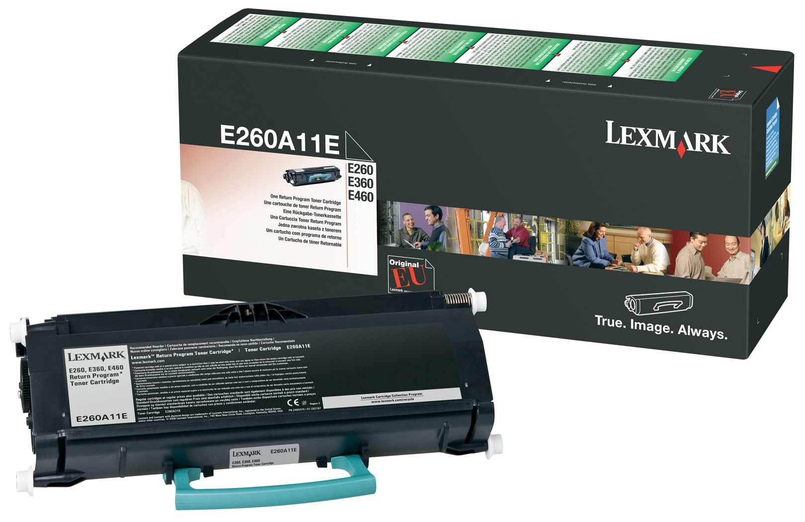 Lexmark E260A11E E260, E360, E460 R&uuml;ckgabe-Toner Schwarz f&uuml;r ca. 3.500 Seiten