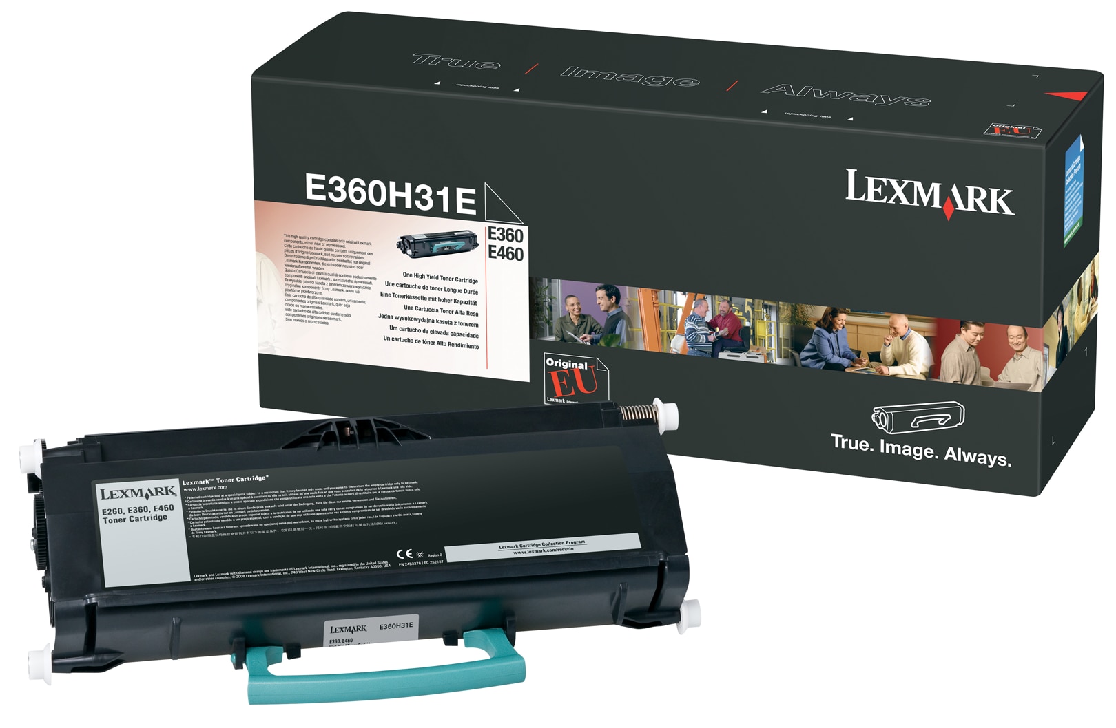 Lexmark E360H31E E360, E460 High Yield Corporate Toner Schwarz ca. 9.000 Seiten