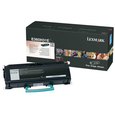 Lexmark E360H31E E360, E460 High Yield Corporate Toner Schwarz ca. 9.000 Seiten