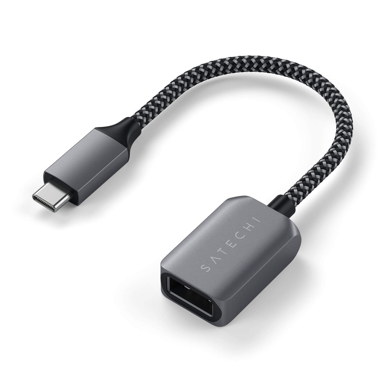 Satechi USB-C auf USB 3.0 Kabel-Adapter Space Gray