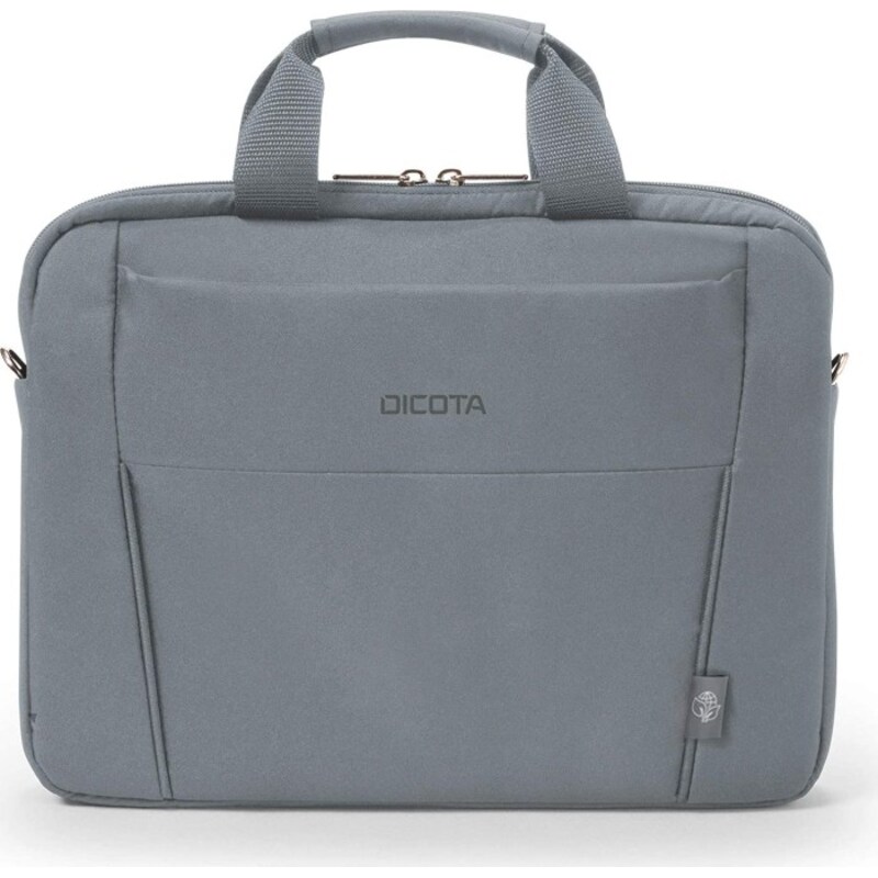 Dicota Slim Eco Base Notebooktasche 35,8cm (13"-14,1") grau