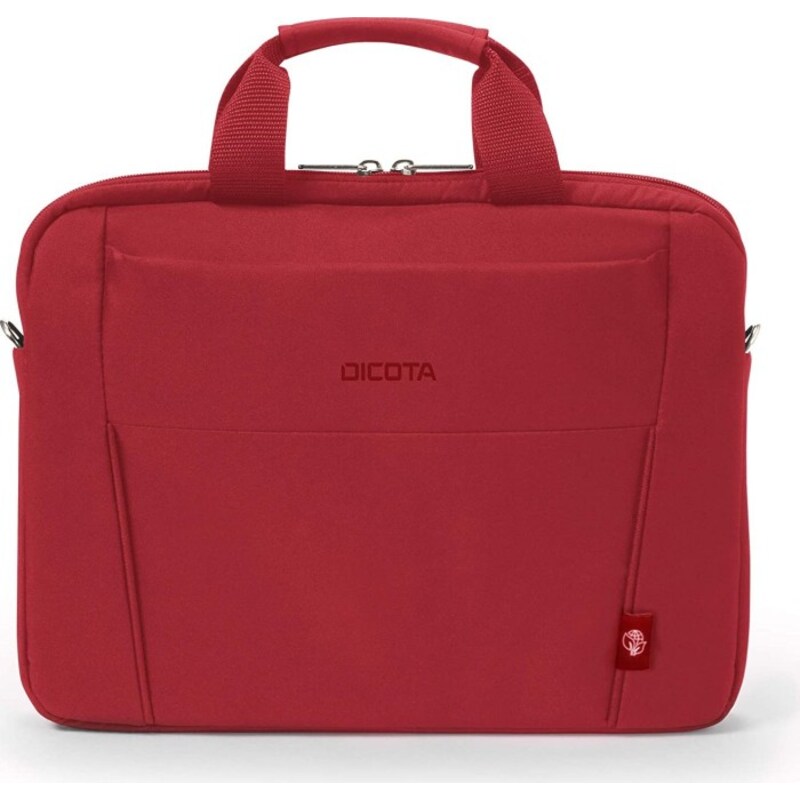 Dicota Slim Eco Base Notebooktasche 35,8cm (13"-14,1") rot