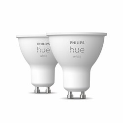 Philips Hue White GU10 Doppelpack 2x400lm