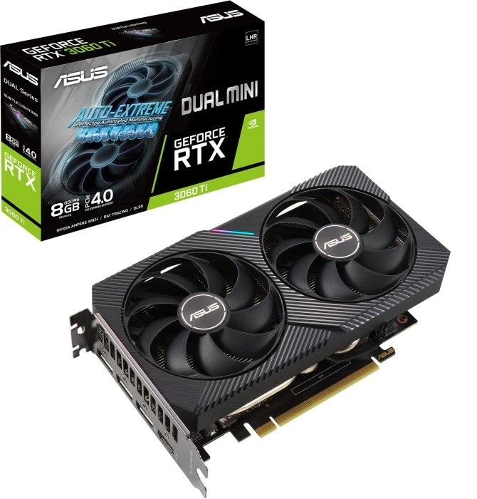 ASUS GeForce RTX 3060 Dual OC V2 Gaming Grafikkarte 12GB GDDR6, 1xHDMI, 3xDP