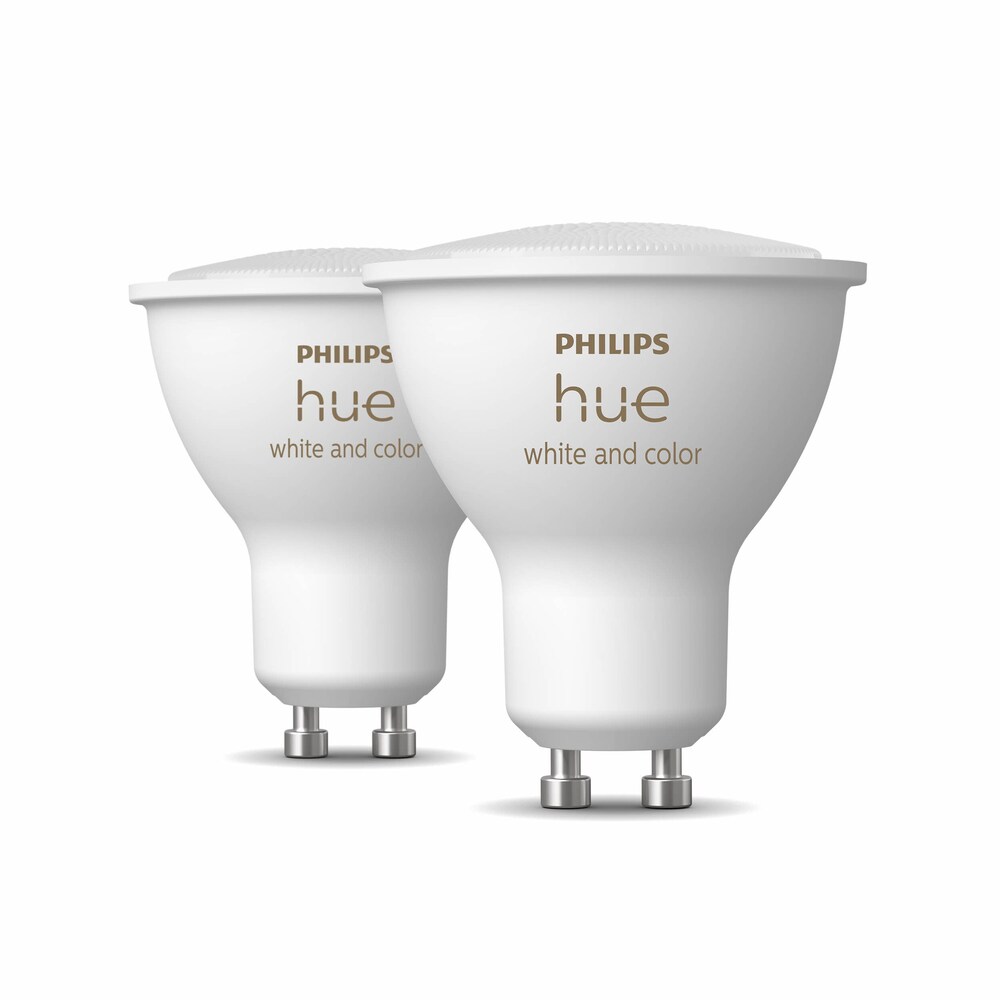 Philips Hue White &amp; Col. Amb. GU10 Doppelpack 2x230lm
