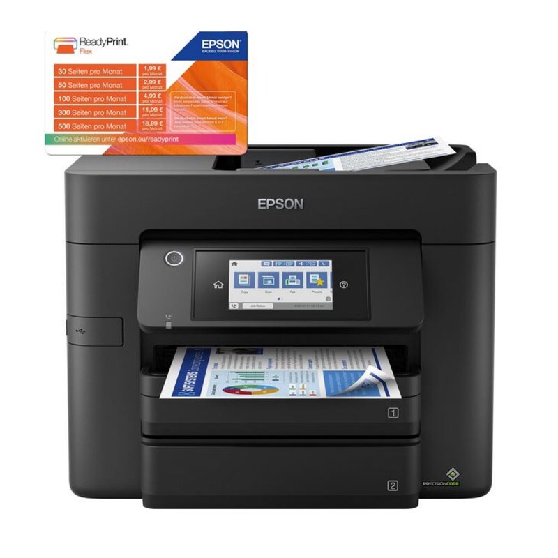 EPSON WorkForce Pro WF-4830DTWF Multifunktionsdrucker Scanner Kopierer Fax WLAN