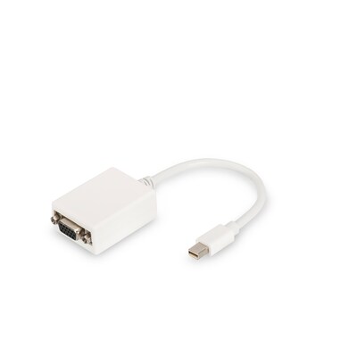 HL 40 günstig Kaufen-DIGITUS DB-340407-001-W DisplayPort Adapterkabel, mini DP - HD15 St/Bu, 0.15m. DIGITUS DB-340407-001-W DisplayPort Adapterkabel, mini DP - HD15 St/Bu, 0.15m <![CDATA[• Displayport-Kabel • Anschlüsse: Displayport und VGA 15 Pin • Farbe: weiß, Läng